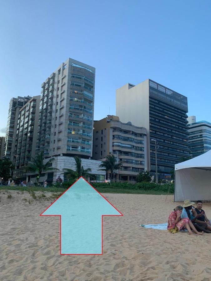 Estiloso e Colorido na Praia da Costa - Pé na areia - Vaga Vila Velha (Espirito Santo) Exterior foto